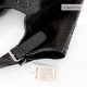 Duża czarna zamszowa włoska torba shopper Vera Pelle