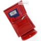 Czerwony skórzany portfel damski CEFIRUTTI 70614-9