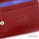 Bordowy skórzany portfel damski CEFIRUTTI 7680155