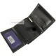 Czarny skórzany portfel męski CEFIRUTTI 7680278