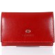 Czerwony skórzany portfel damski CEFIRUTTI 7680300-9