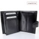 Czarny portfel męski ze skóry naturalnej ROVICKY PC-105L-BAR
